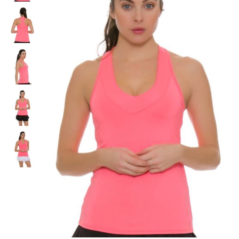 Tennis Tank with Built-in Bra